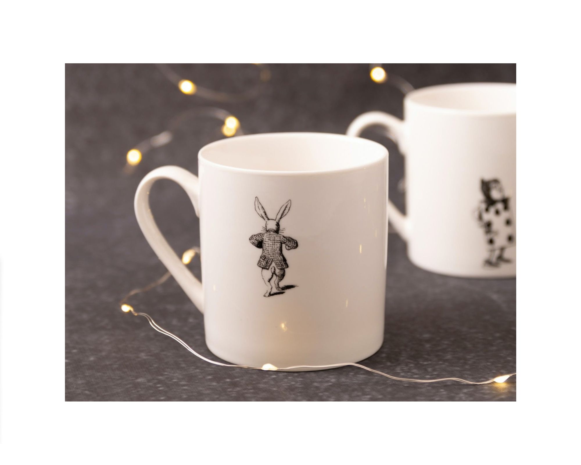 Alice in Wonderland Mug Conejo Blanco - Imagen 2