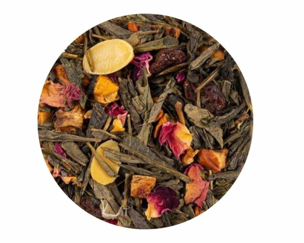 Té Verde Pastel de Manzana