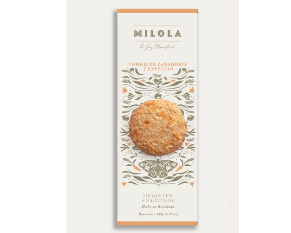 Galletas Sin Gluten Zanahoria y Especias