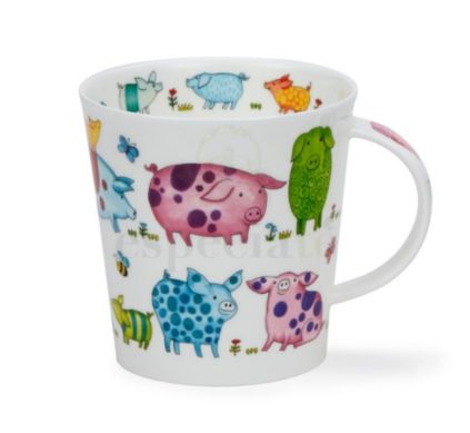 Taza Bright Bunch Pig