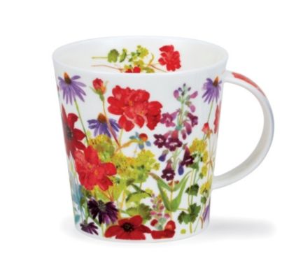 Taza Cottage Border Red