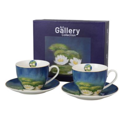 Juego de Tazas Monet Nenúfares