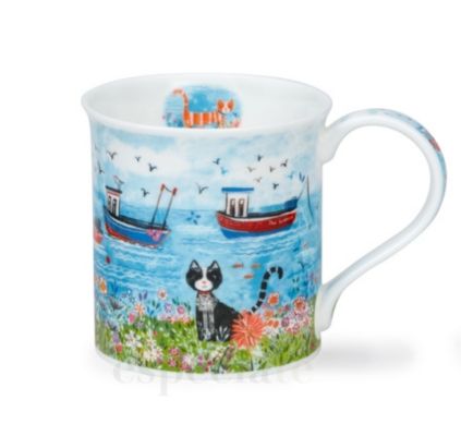 Taza By The Sea Cat