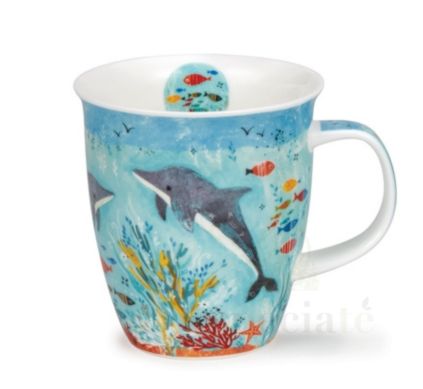 Taza Flippers Dolphin
