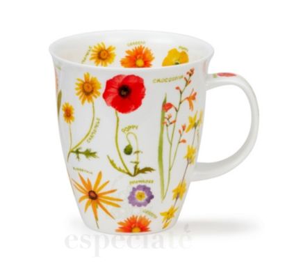 Taza Flower Journal Red